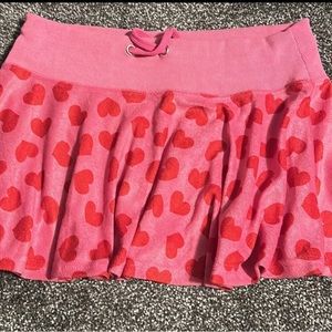 Dolls kill sugar thrillz heartbreaker pleated skirt sz medium